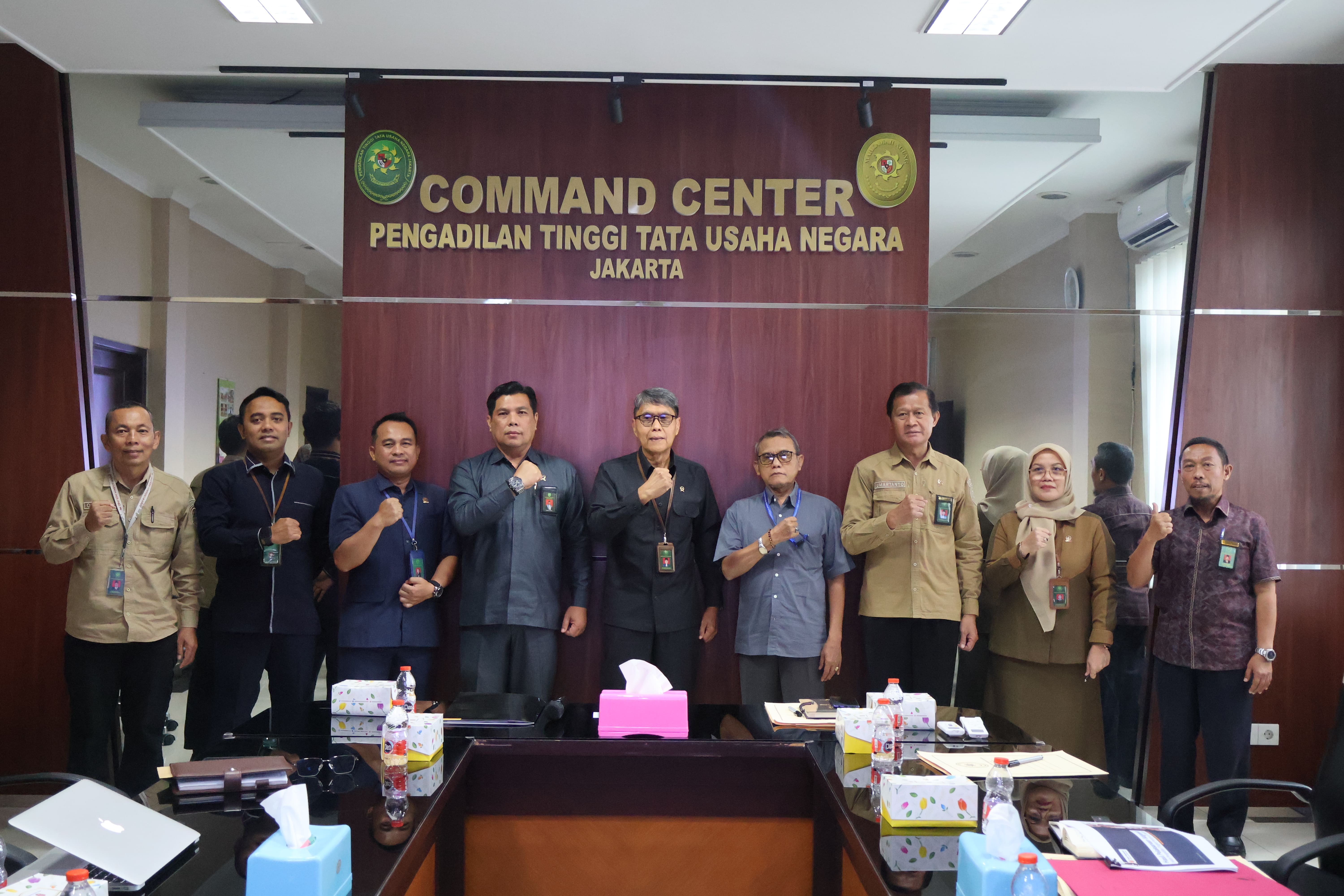 Penyampaian Ikhtisar Hasil Pengawasan Satuan Khusus Badan Pengawasan Mahkamah Agung Republik Indonesia pada Pengadilan Tata Usaha Negara Jakarta