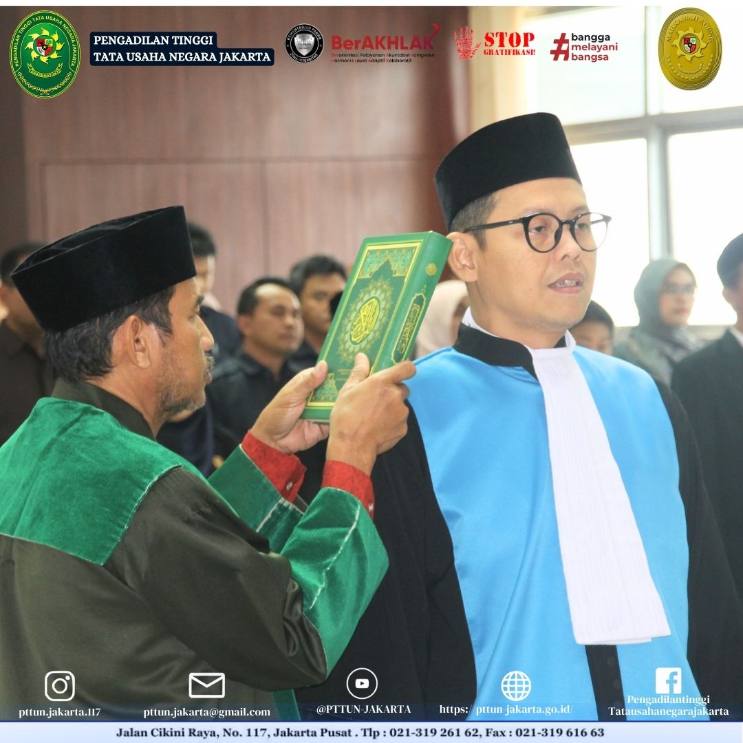 PELANTIKAN KETUA PENGADILAN TATA USAHA NEGARA SERANG