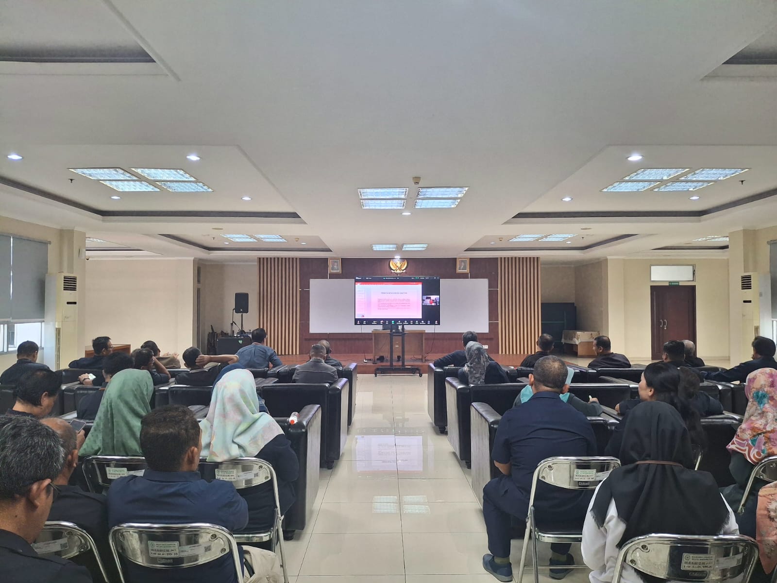 PEMBINAAN RUTIN OLEH DIREKTUR JENDERAL BADAN PERADILAN MILITER DAN PERADILAN TATA USAHA NEGARA JAKARTA