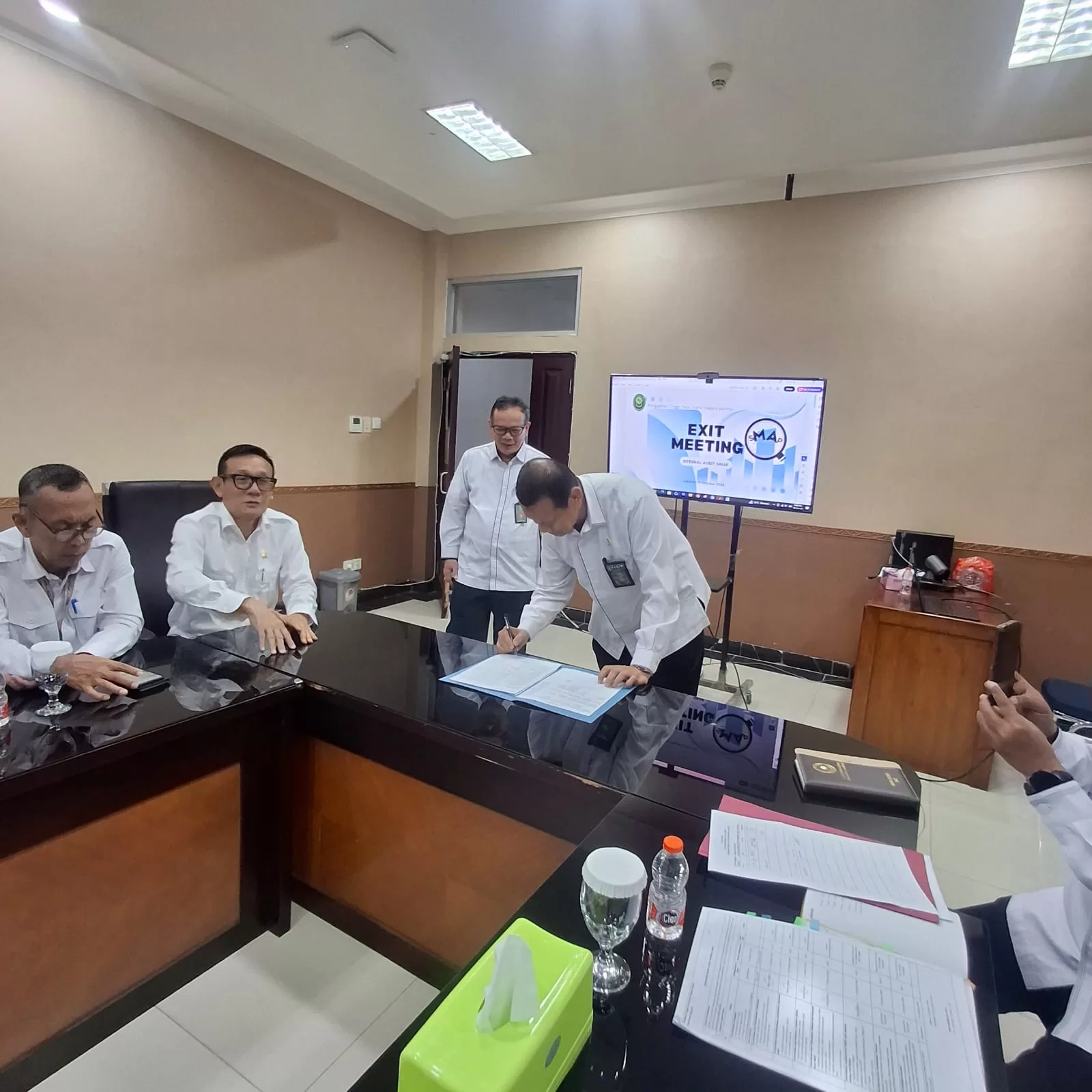 PTTUN JAKARTA LAKSANAKAN EXIT MEETING DALAM RANGKAIAN PENERAPAN SMAP